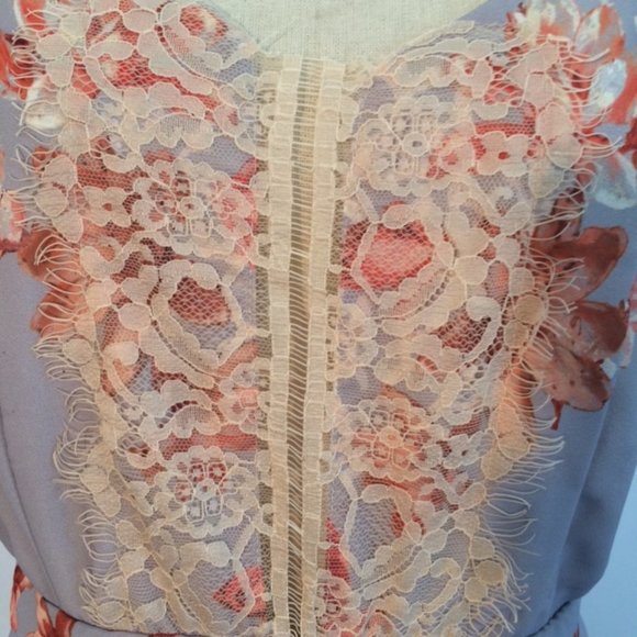 Hope & Ivy Printed Maxi Dress Size US12 - Picture 7 of 12